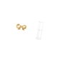 thumbnail image 5 of Tirador de latón con forma de lazo para muebles, ideal para mesita auxiliar redonda o mesa auxiliar de acrílico transparente. Resistente y duradero, a, 5 of 8