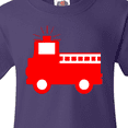 thumbnail image 4 of Inktastic Cute Red Firetruck Youth T-Shirt, 4 of 5