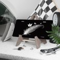thumbnail image 3 of Feather and Butterflies Funny Personalized License Plate Rust-proof Stainless Steel Metal License Plate Suitable For Men And Women 12.2" x 6.2", 3 of 6