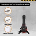 thumbnail image 4 of Martillo Demoledor Rompedor De Concreto A Gasolina 52CC 3HP Motor de 2T 45J 1500BPM Kingsman negro Estandar, 4 of 9