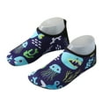 thumbnail image 2 of Penkiiy Toddler Kids Swim Water Shoes Non-Slip Water Skin Barefoot Sports Shoes Aqua Socks for Boys Girls Toddler 6 Years Dark Blue, 2 of 3