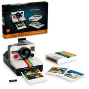 LEGO Ideas Polaroid OneStep SX-70 Camera Building Kit, Creative Gift for Photographers, Collectible Brick-Built Vintage Polaroid Camera Model, 21345