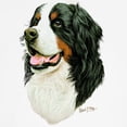 thumbnail image 3 of CafePress - Bernese Mountain Dog Ringer T - 100% Cotton Ringed T-Shirt, 3 of 4