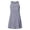 Blue, variant on Tsivenald Casual Summer Dresses for Women Sleeveless Crew Neck Striped Mini Dress with Side Pockets Loose Swing Tunic Dress