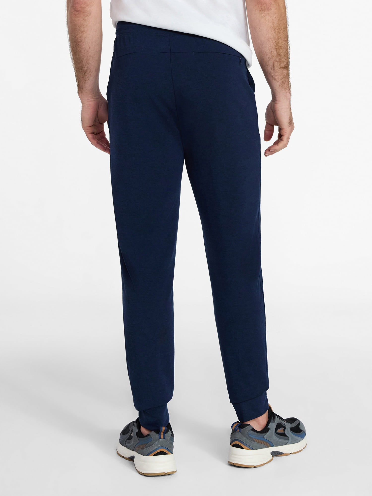 Athletic Works Men's and Big Men's Active Knit Jogger Pants, Sizes XS-5XL