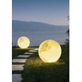thumbnail image 7 of Solar Outdoor landscape Lights 15.7 inch LED Moon Floor Lamp, 3D Outdoor Waterproof Moon Decorative Lamp, Dimmable Garden Light for Garden Lawn Light Dining Atmosphere Light Waterproof Pillar Lamp, 7 of 7