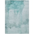 thumbnail image 2 of Addison Rugs Chantille Indoor/Outdoor Transitional Modern Teal Machine Washable Rectangle Rug, 5' x 7'6", 2 of 7