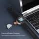 thumbnail image 3 of Base de carga USB para reloj inteligente Fitbit Versa 3 Kuymtek Fitbit Sense cargador inalámbrico de escritorio estación de carga de instrumentos, 3 of 9