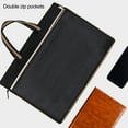 thumbnail image 4 of Musbetu Portable Briefcase with Handle Anti-stain Oxford Cloth Meeting Time Laptop Notebook Storage Handbag Daily Use, 4 of 7