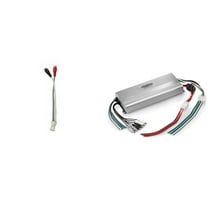 Clarion XC2510 UTV Marine Amplifier & Non-Ride Command RCA Adapter