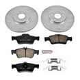 thumbnail image 3 of PowerStop Rear Z23 Evolution Sport Carbon-Fiber Ceramic Brake Pad and Drilled & Slotted Rotor Kit Fits: MERCEDES-BENZ Select Models K6359, 3 of 10