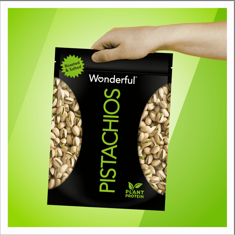 Wonderful Pistachios - Roasted & Salted Snack, 48 Ounce Size, In