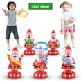 thumbnail image 3 of 1 juego de lanzamiento de anillo inflable de Papá Noel, 3 of 3