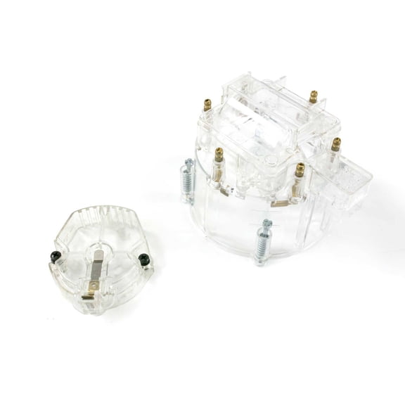 6-Cylinder HEI Cap  Rotor Kit - Clear