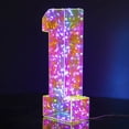 thumbnail image 1 of TIMIFIS Valentines Day Lights Valentine's Day 100 Lamp Beads LED Luminous Alphabet Numbers Decorative Lights Holiday Decorative Lights Wedding Birthday Party —Spring, 1 of 3