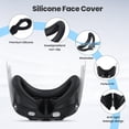 thumbnail image 3 of Funda de silicona VR, carcasa y empuñadura de mando para Meta/Oculus Quest 3, 3 of 6