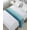 Turquoise Blue, variant on Xipuska Hockey Sports Bed Runners for Twin Size Bed, Decorative Bed Throws for Foot of Bed, Turquoise Aqua Purple Gradient Colored Bed Runner Sofa Throw Bedding Scarf Protector Slipcover for Bedroom