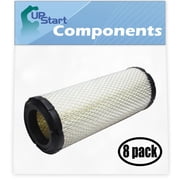 8-Pack Replacement for Kohler CH730S-CH730-0002 Engine Air Filter - Compatible with Kohler 2508301-S Filter