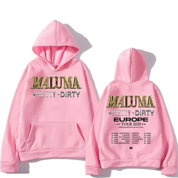 Maluma Europet Tour 2025Â Hoodies Unisex Fashion Sweatshirt Pullover Casual Streetwear