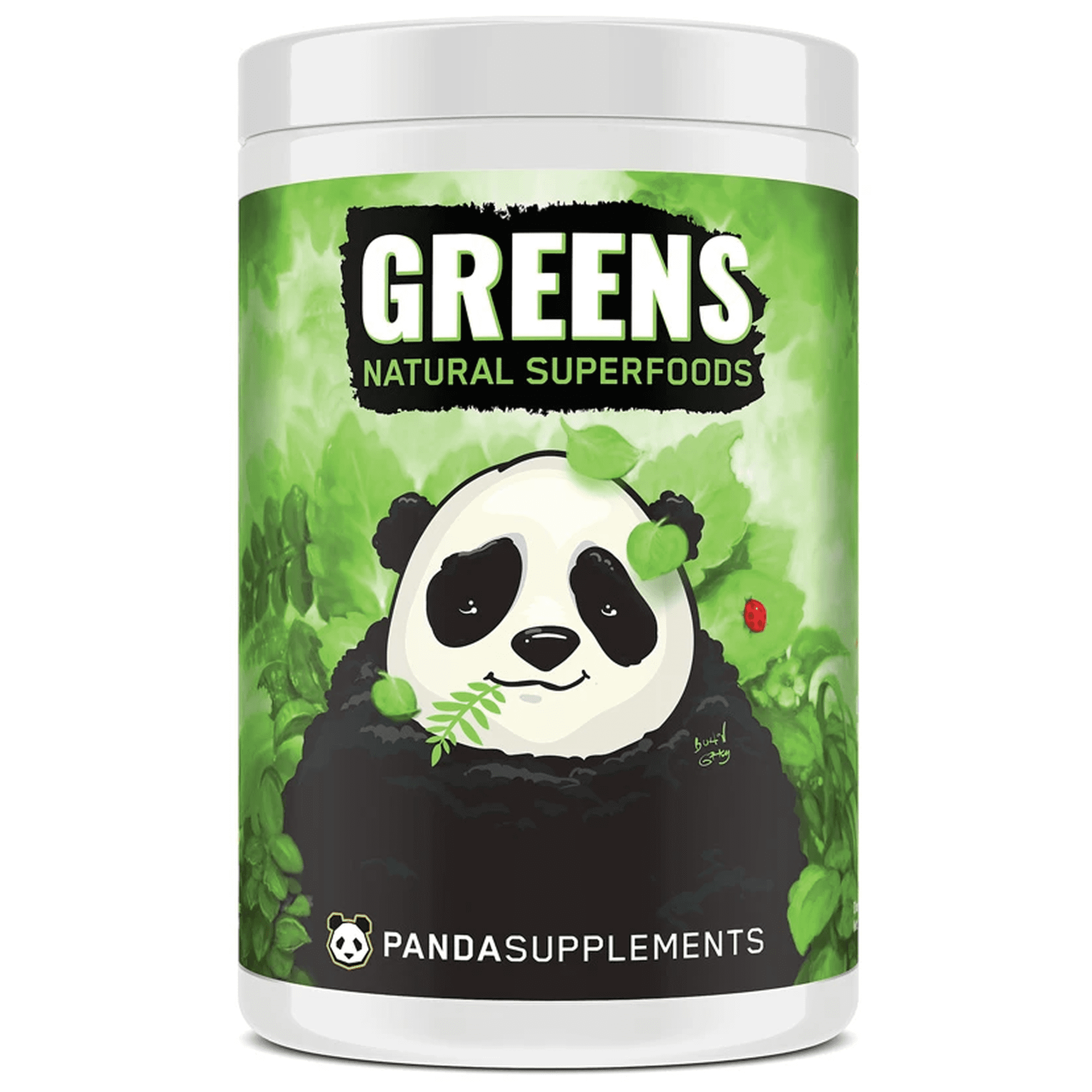 Panda Supplements Greens Superfoods, Pineapple Flavor