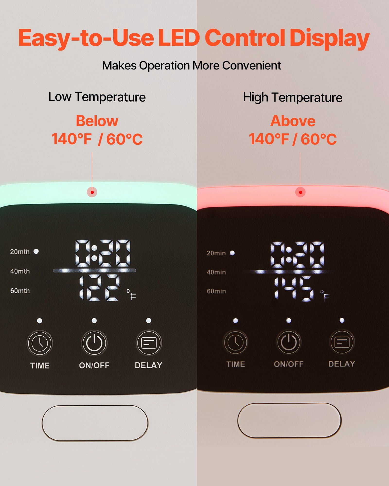 Heated Towel Warmer Bucket, 20L Electric Blanket & Towel Dryer with Digital Display, Adjustable Timer/Temp, Safety Lock, 4 Hooks for Bathroom, SPA, Bedroom, Kitchen, White
