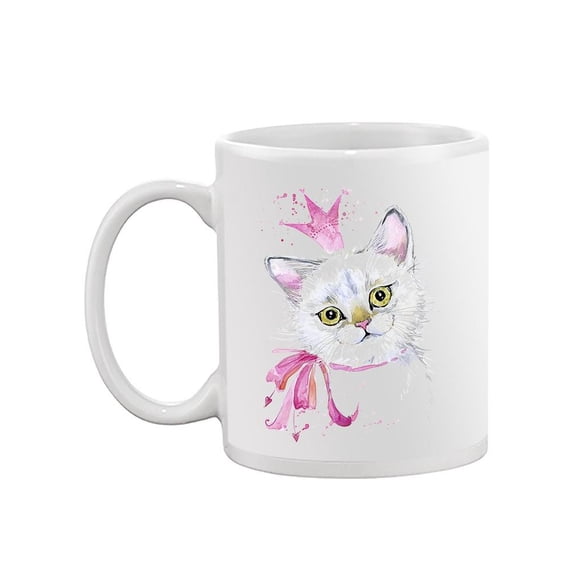 Kitten With A Crown Mug -Image by Shutterstock,