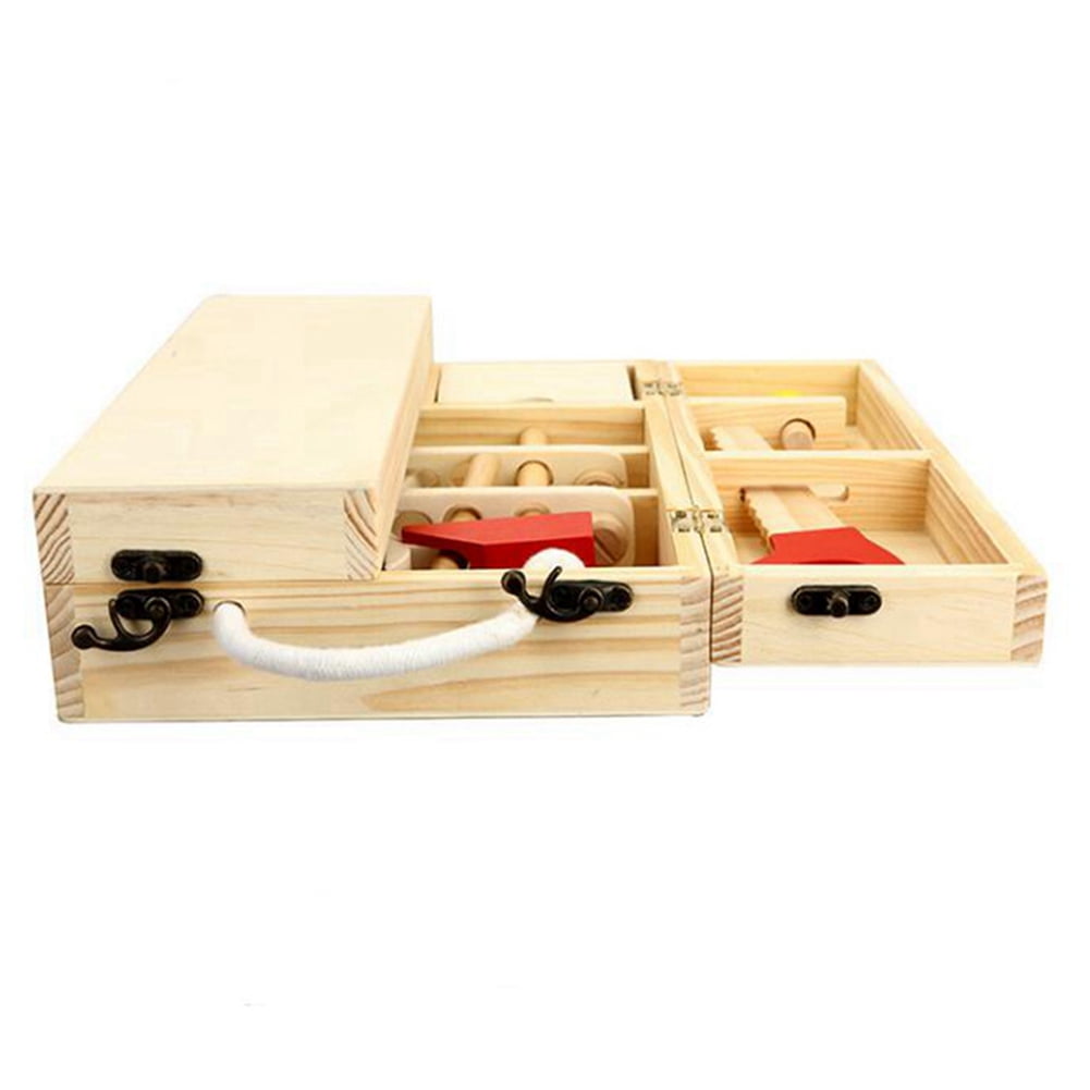 childrens wooden tool set
