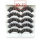 thumbnail image 2 of Maquillaje de lujo 5 pares 3D pestañas postizas tira mezcla de ojos pestañas fiesta Natural, 2 of 9