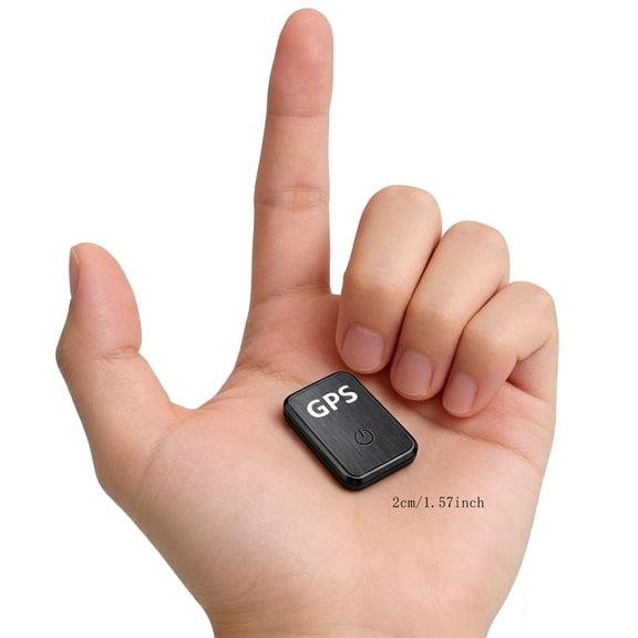 0.8 inch!Hidden Mini GPS Tracker for Vehicles Portable Real Time Magnetic Tracking Device Car Full Global Coverage Location Kids Dogs Trucks Person No Subscription Required Monthly Fee (Mini Size ﻿)