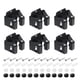 thumbnail image 1 of Soporte de Pared para Fregona y Escoba Unique Bargains 6 Piezas Acero Inoxidable 304 Negro, 1 of 5