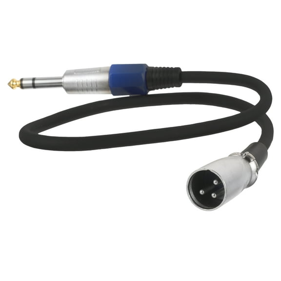 unbranded  Xlr to 1/4 Cable Stereo Adapter Transformer Male Adaptor Black