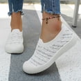 thumbnail image 6 of Norvail Womens Orthopedic Slip On Sneakers Breathable Lightweight Casual Walking Shoes, Machine Washable Comfort Footwear for Daily Errands, 6 of 8