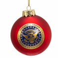 thumbnail image 3 of Kurt Adler President Donald Trump Glass Ball Ornament Standard, 3 of 4