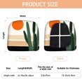 thumbnail image 3 of Boho Abstract Art Seat Covers for Dining Room Chairs Set Of 4,Stretch Printed Washable Chair Seat Cover with Elastic Ties and Button,Removable Waterproof Couch Cushion Covers, 3 of 6