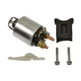 thumbnail image 2 of CarLights360 For GMC Sierra 2500 HD Classic 2007 Starter Solenoid | Black, Silver | Stud Terminal | Male Terminal | 48.514 Millimeters Length | 4.318 Millimeters Lug Hole Diameter | 97729075, 9800775, 2 of 4