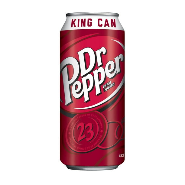 Dr. Pepper Mega Cannette , 473mL cannette 473mL