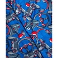 thumbnail image 3 of Quad Seven Boys Pajama Set Breathable Button Down Sleep Shirt and Pajama Shorts Sleepwear Set 2 Piece, 3 of 7