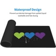 thumbnail image 4 of LGBT Rainbow Gay Pride Gaming Mouse Pad Pride Large Mouse Pad (31.5x11.8 Inch) Non-Slip Rubber Base Large Desk Mat Desk Protector for Home Office Gaming Work, 4 of 6
