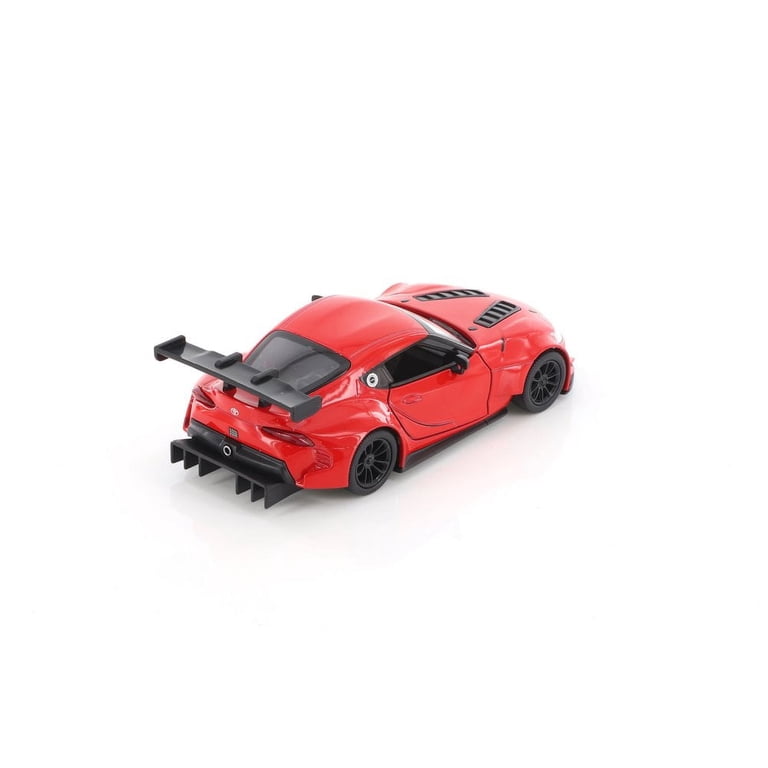 Toyota GR Supra Racing Concept , Red - Kinsmart 5421D - 1/36