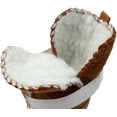 thumbnail image 3 of Botas de invierno antideslizantes cálidas y acogedoras para cachorros, zapatos de nieve de lana para mascotas, 3 of 5