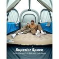 thumbnail image 4 of JOYTUTUS Inflatable Truck Bed Tent 5.5-6.5FT with Awning, Includes Air Pump, for 2 Person with Waterproof Roof Shade, 4 of 9