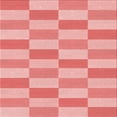 thumbnail image 1 of Ahgly Company Machine Washable Indoor Square Transitional Pastel Pink Area Rugs, 6' Square, 1 of 7