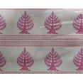 thumbnail image 4 of oneOone Georgette Viscose Fabric Chevron & Tree Block Printed Craft Fabric BTY 42 Inch Wide, 4 of 4