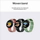 thumbnail image 3 of Correa de reloj Google Pixel Woven Lemongrass ajustable, 3 of 3