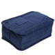 thumbnail image 2 of Bolsa impermeable para zapatos, organizador, bolsa de almacenamiento, bolsa con cremallera (azul oscuro), 2 of 6