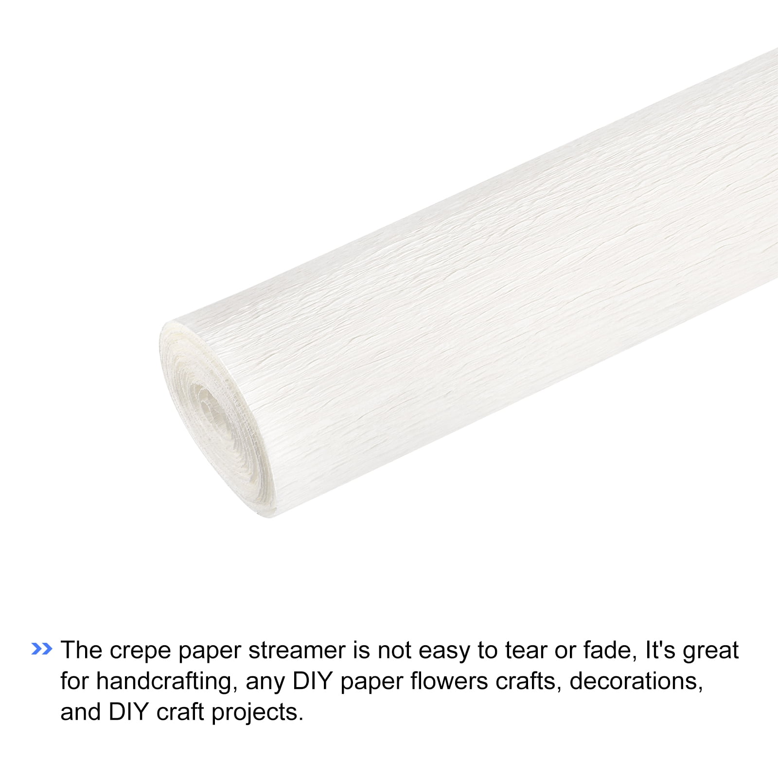 Fairnull Crepe Paper Sheets Rolls Crepe Paper Streamer 103 Pcs