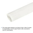 thumbnail image 3 of Uxcell Crepe Paper Roll Crepe Paper Decoration 7.5ft Long 20" Wide White, 3 of 5