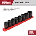 thumbnail image 4 of Hyper Tough 43004 9-Piece 1/2-inch Drive SAE Impact Socket Set, 4 of 14