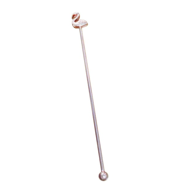Cuchara para coctelera de acero inoxidable de 8 pulgadas para revolver cócteles Flamenco