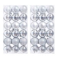 thumbnail image 1 of Matoen12 72PCS Christmas Tree Ball Bauble Hanging Home Party Ornament Decor 4CM, 1 of 3